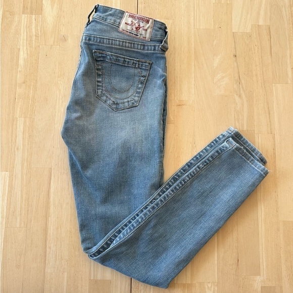 True Religion Super Skinny Stretch Jeans/Size 28 - Picture 3 of 12